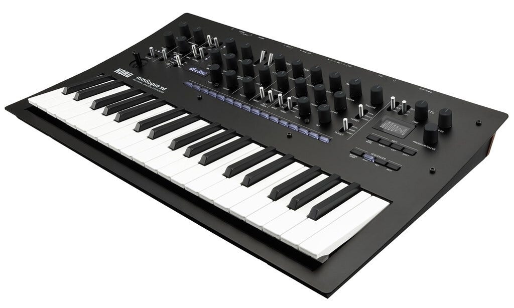 Korg minilogue xd 37-Key Polyphonic Synth - Black | Order Now!