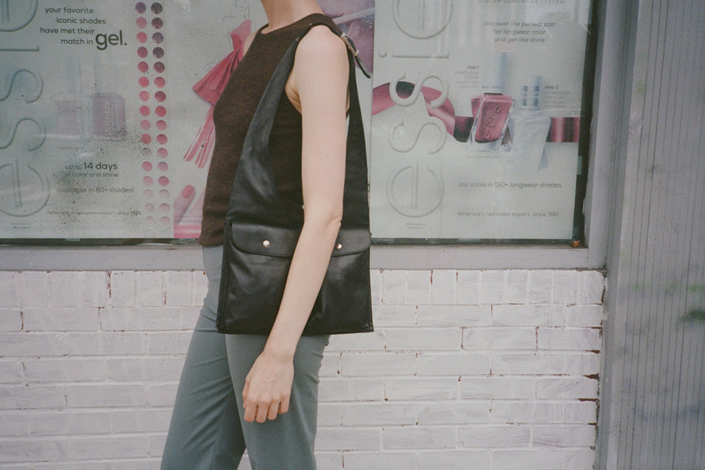 JULIAN BAG, BLACK CALF – Maryam Nassir Zadeh