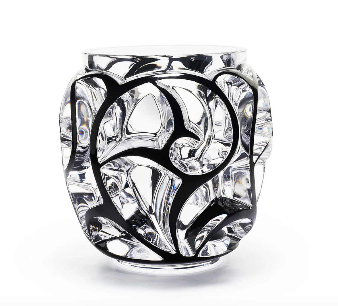 Lalique Tourbillons Vase Xxl Clear En.Black – Mary Mahoney
