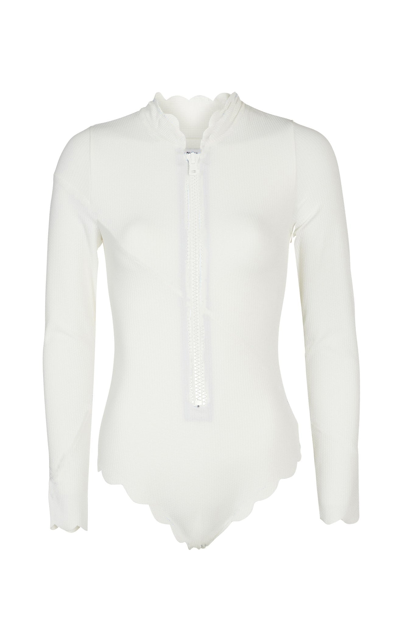 Marysia |North Sea Rashguard in Coconut | Swim and Resort Wear