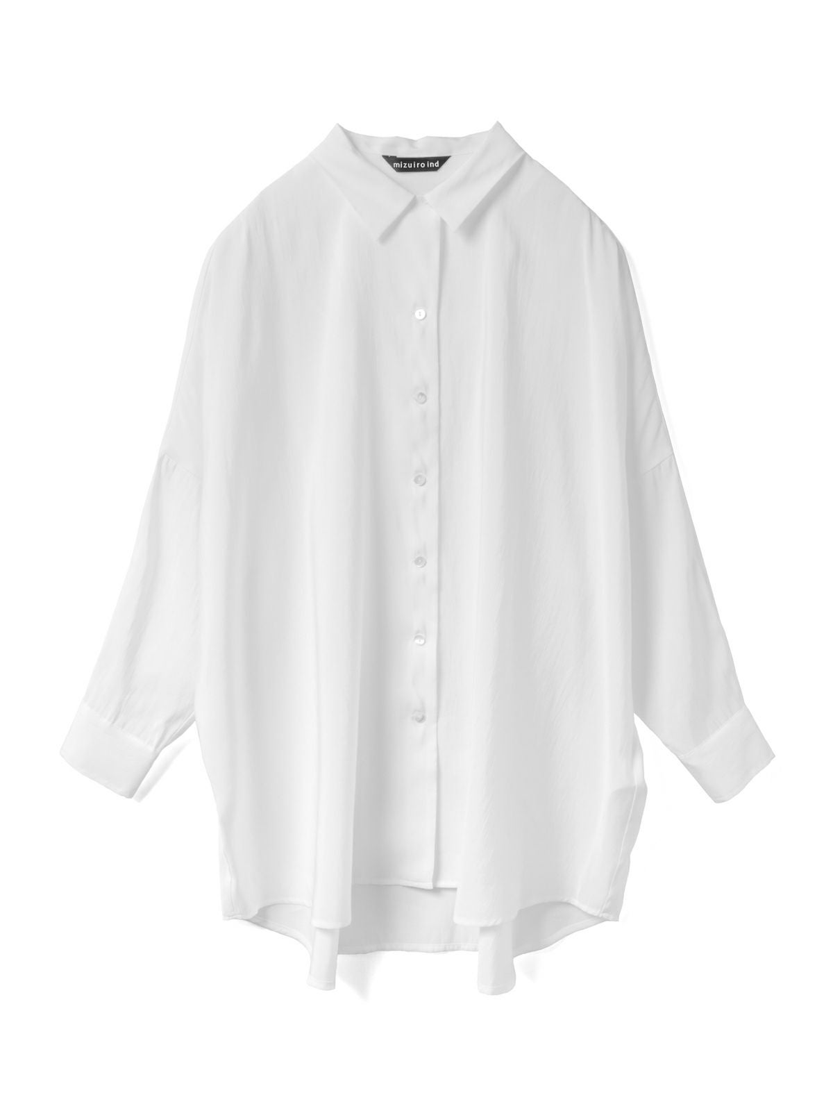 mizuiro ind ワイドチュニックシャツ｜ MARcourt ONLINE STORE