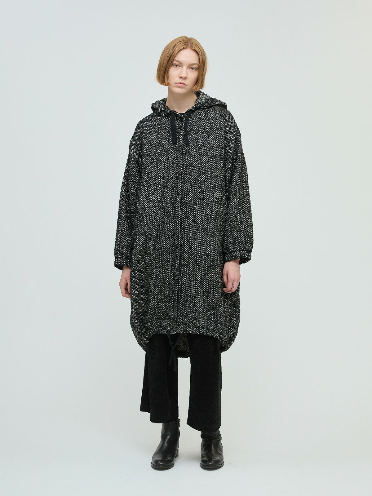 mizuiro ind ウールブレンドフードコート｜ MARcourt ONLINE STORE