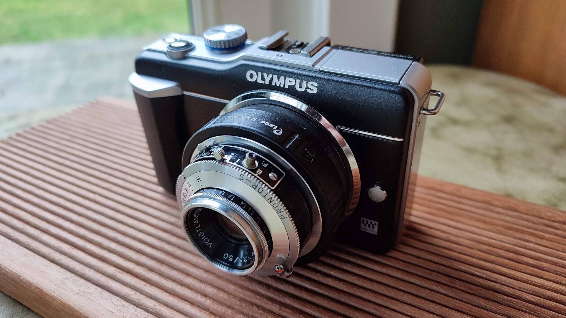 Voigtländer Vito – Color Skopar 50mm f3.5 – 3DPrint adapted to M42