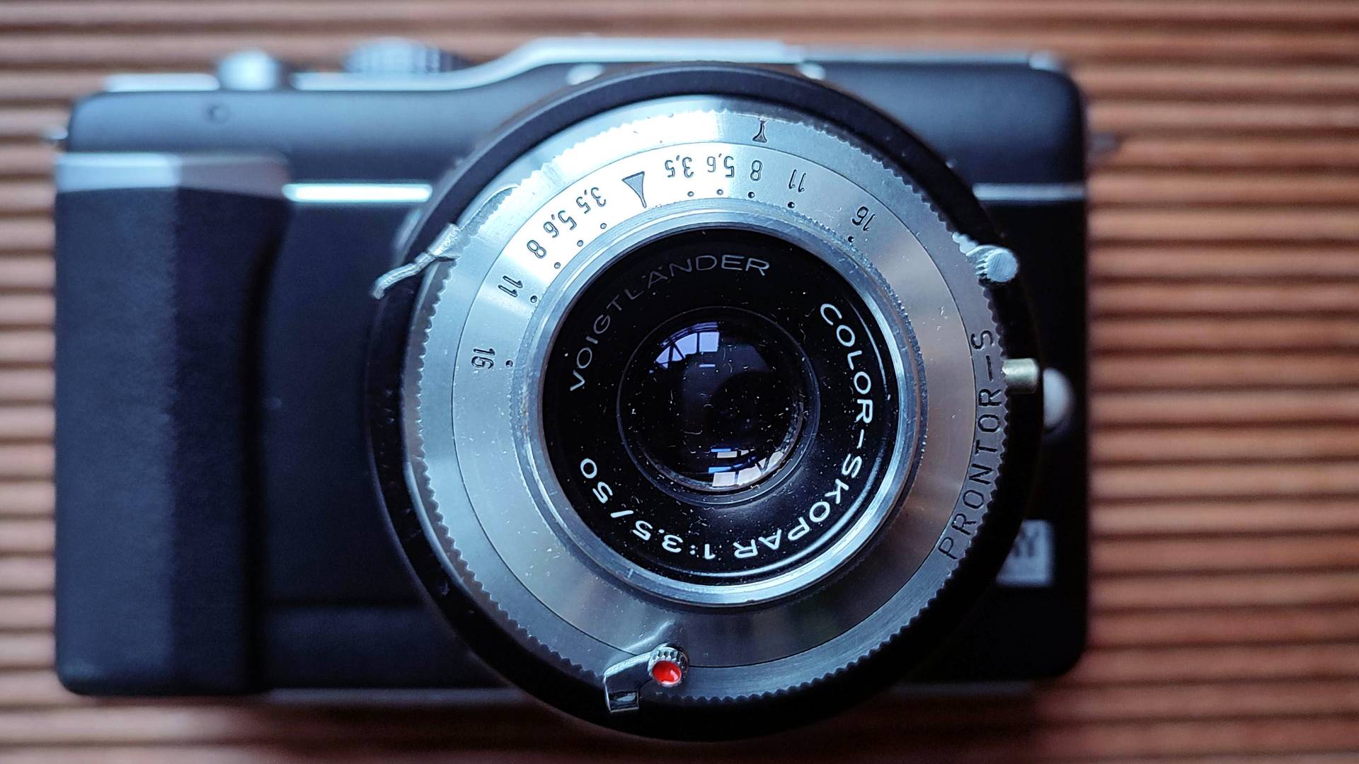 Voigtländer Vito – Color Skopar 50mm f3.5 – 3DPrint adapted to M42