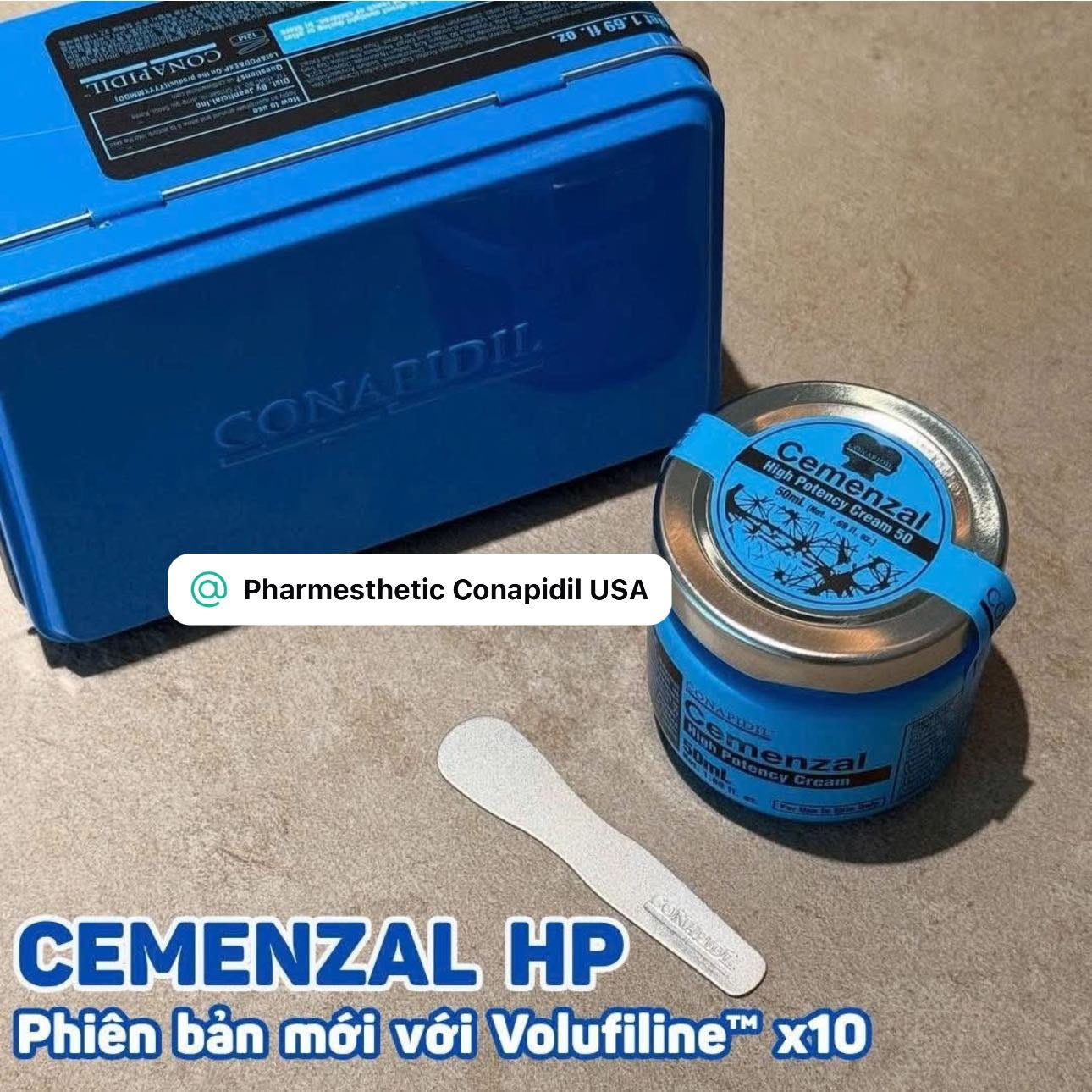 Pharmesthetics Cemenzal High Potency Cream-50mL Upgraded – Maria