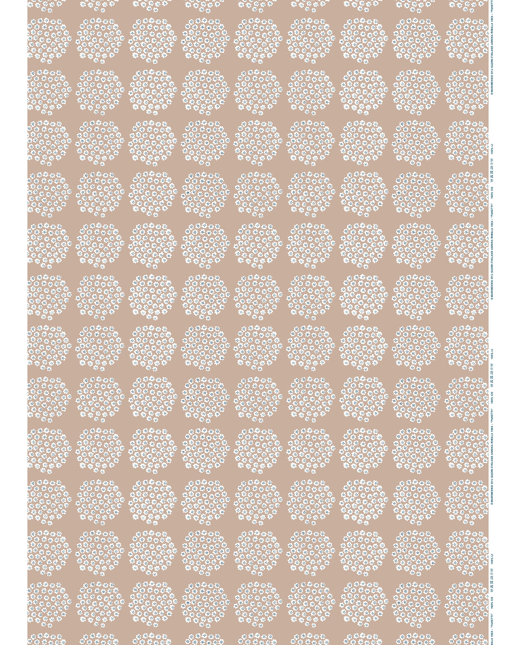 Puketti コットンファブリック | Annika Rimala | Marimekko