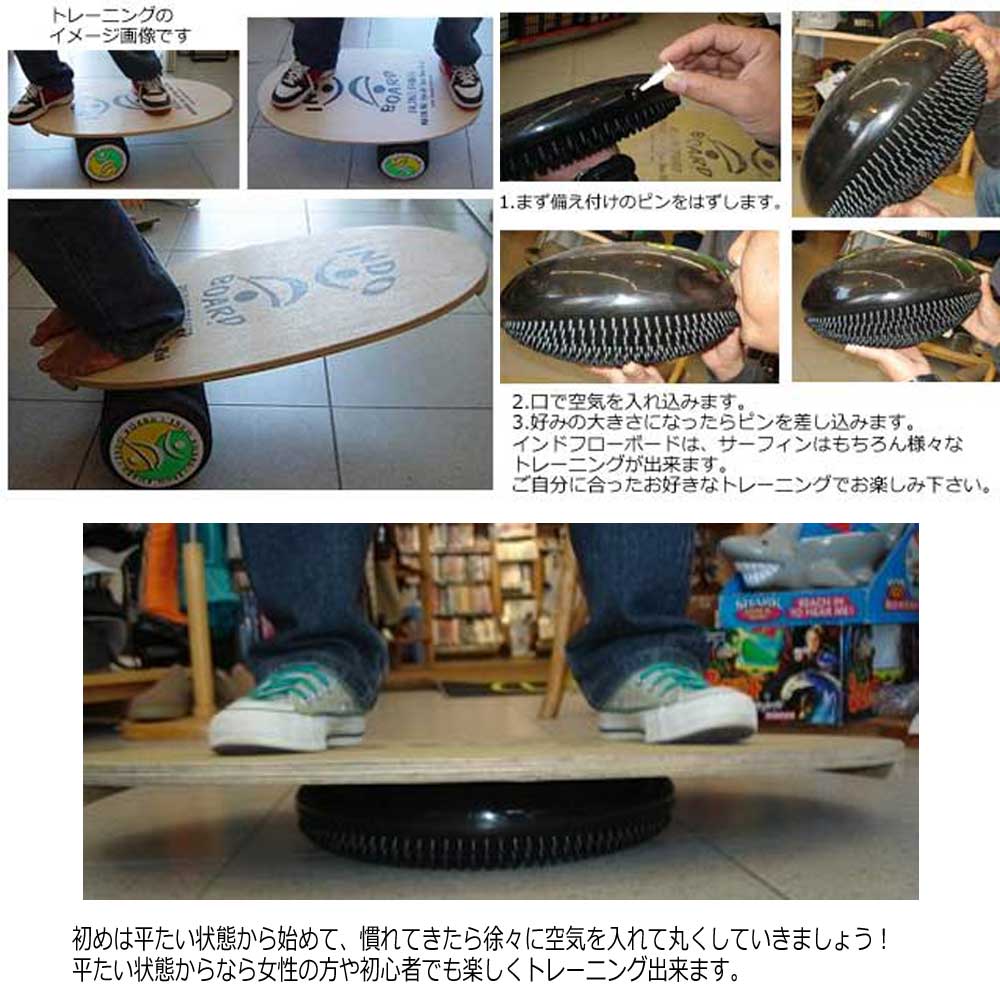 INDO BOARD インドボードマルチセット ☆インドフローにミニローラーが