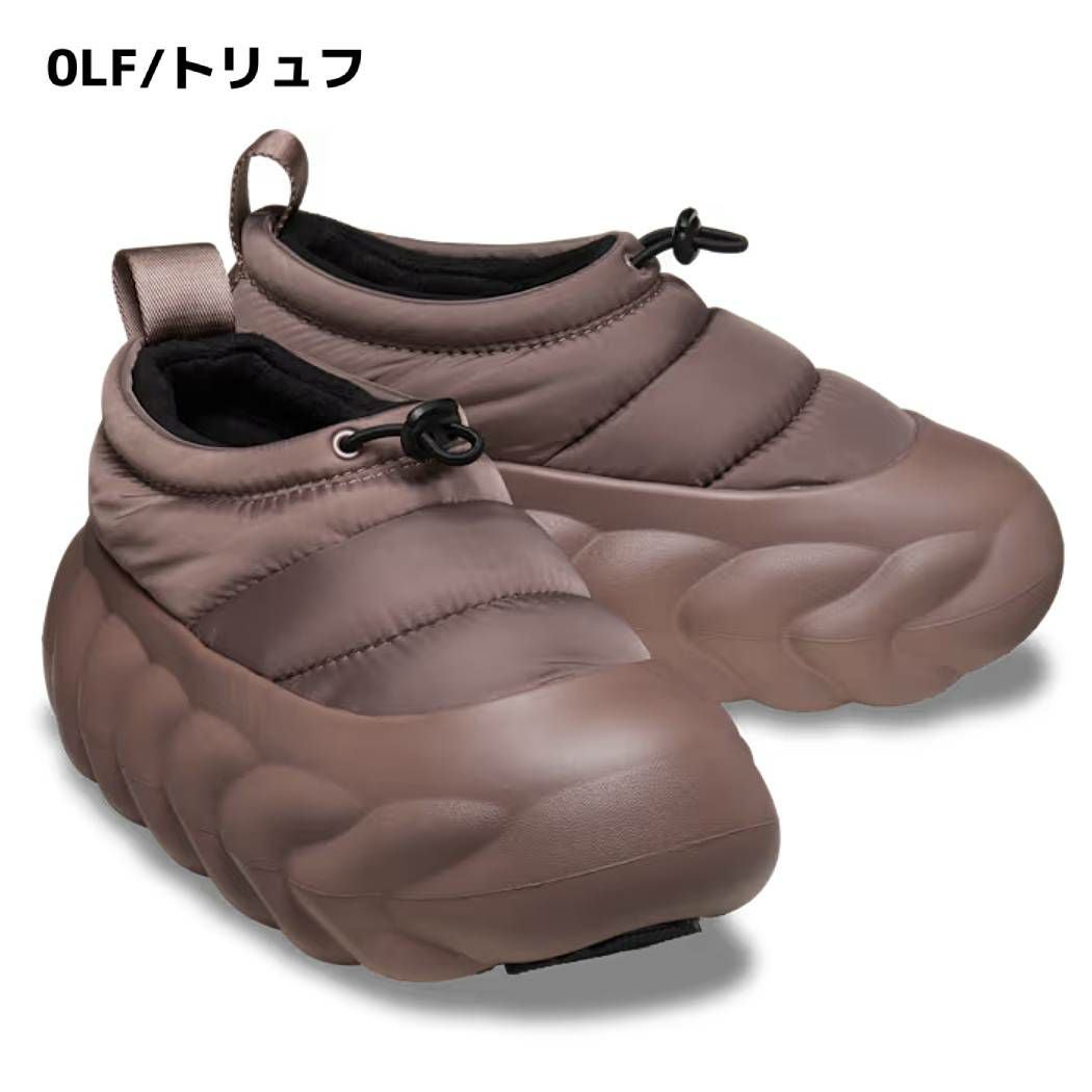 クロックス crocs OVERPUFF SHORTY オーバーパフ ショーティー メンズ