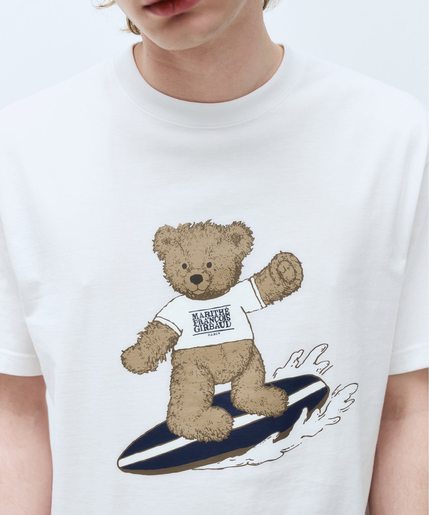 SURFING DOODLE BEAR TEE
