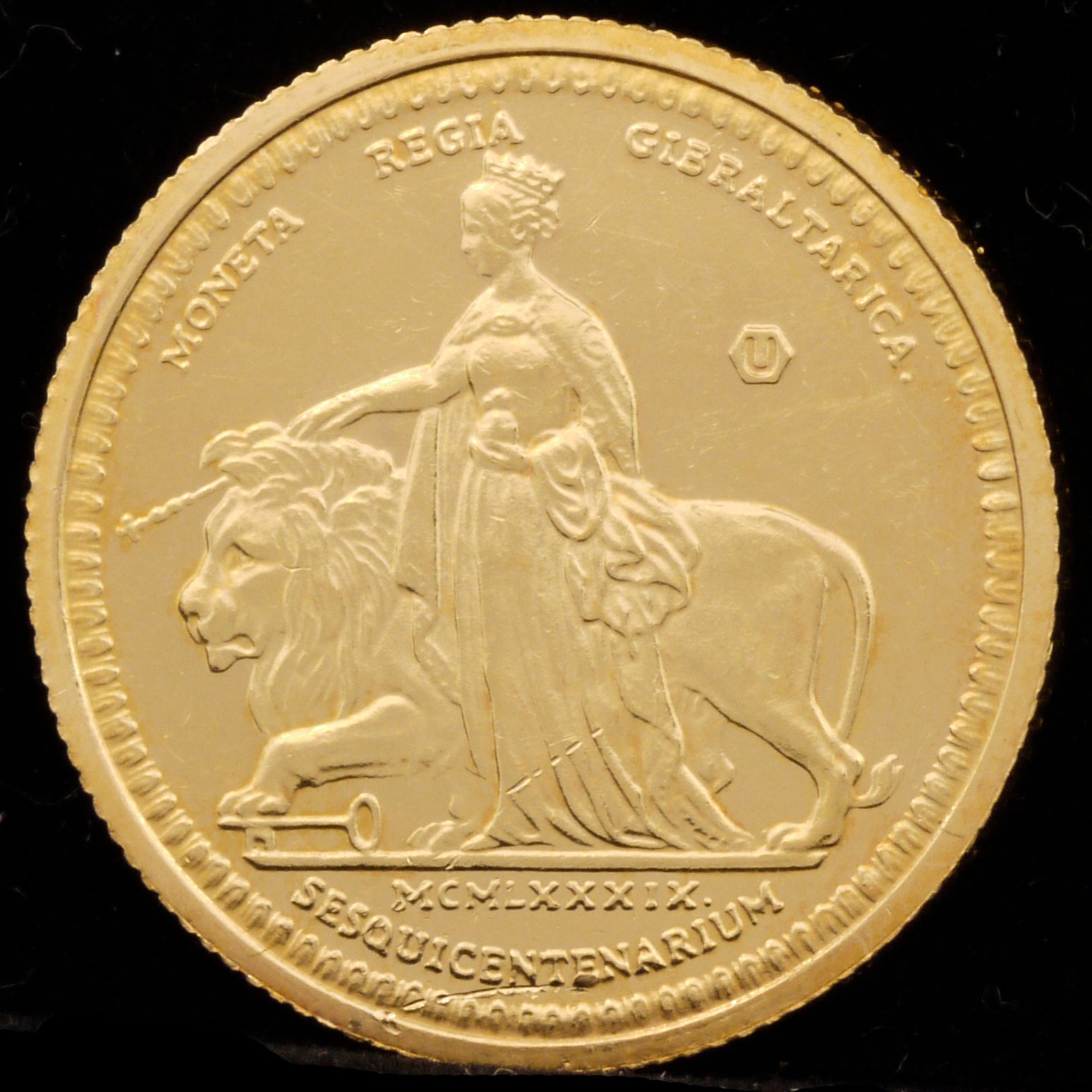 Gibraltar Sovelin Gold Coin 1989 Una and Lion｜NJ BUYER'S MARKETPLACE