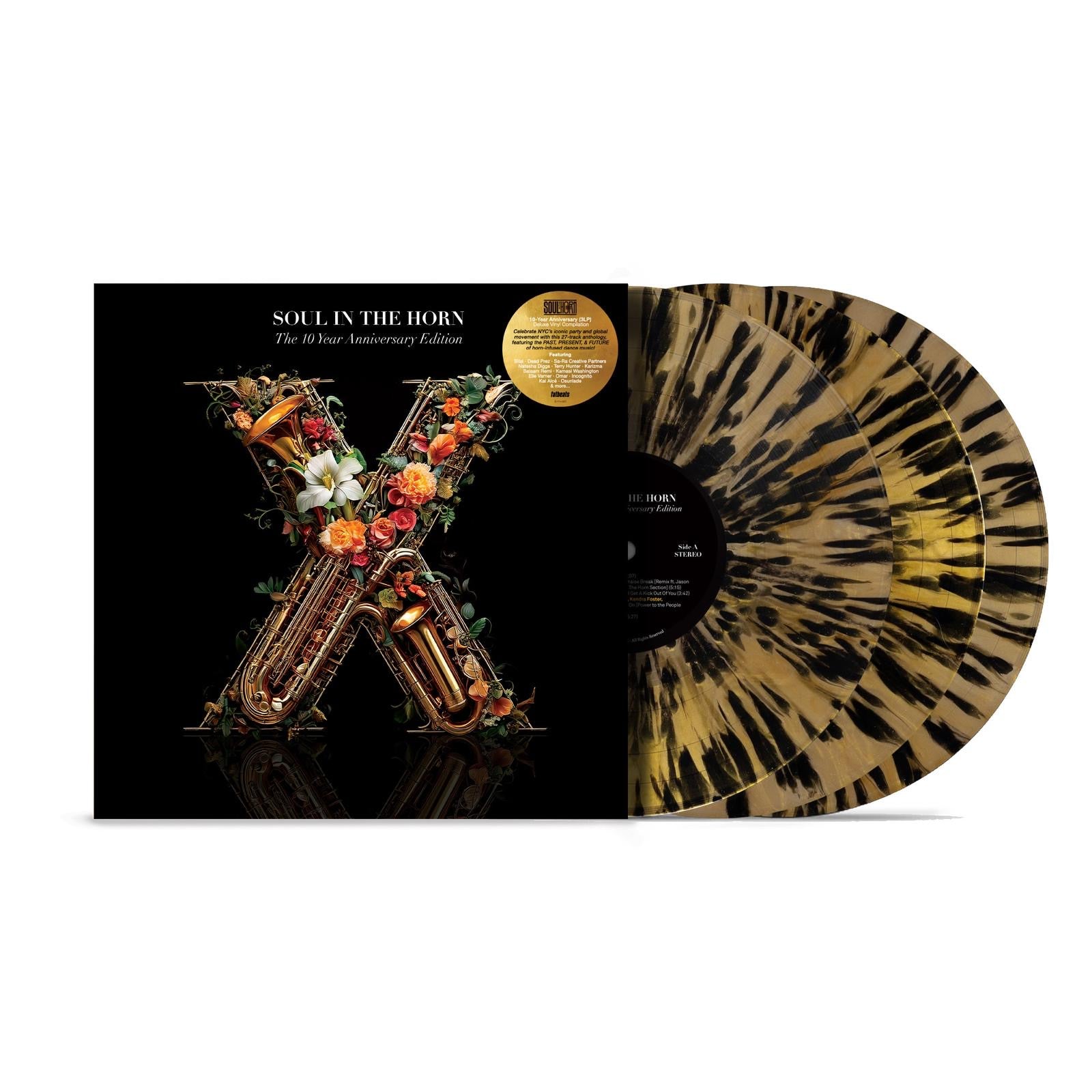 Soul In The Horn 10 Year Anniversary 3 LP Deluxe Gold Edition