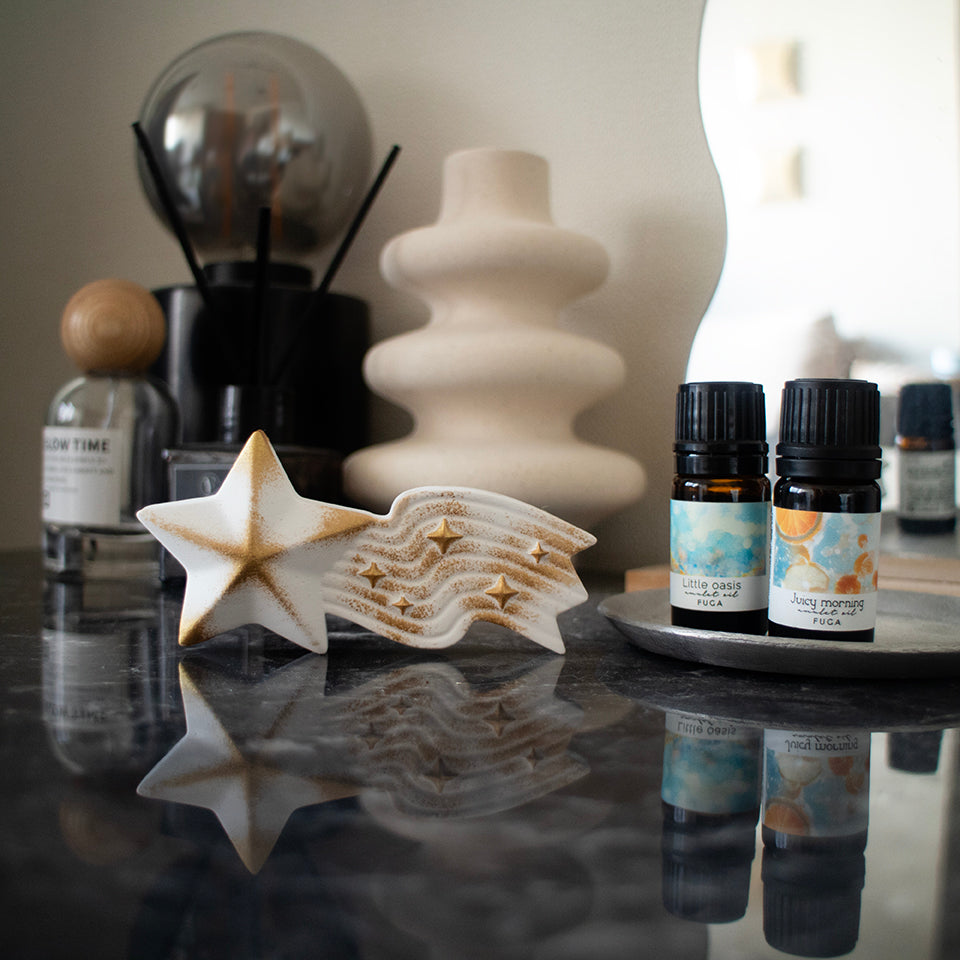 shooting star stone | 流れ星のアロマストーンオブジェ《香る