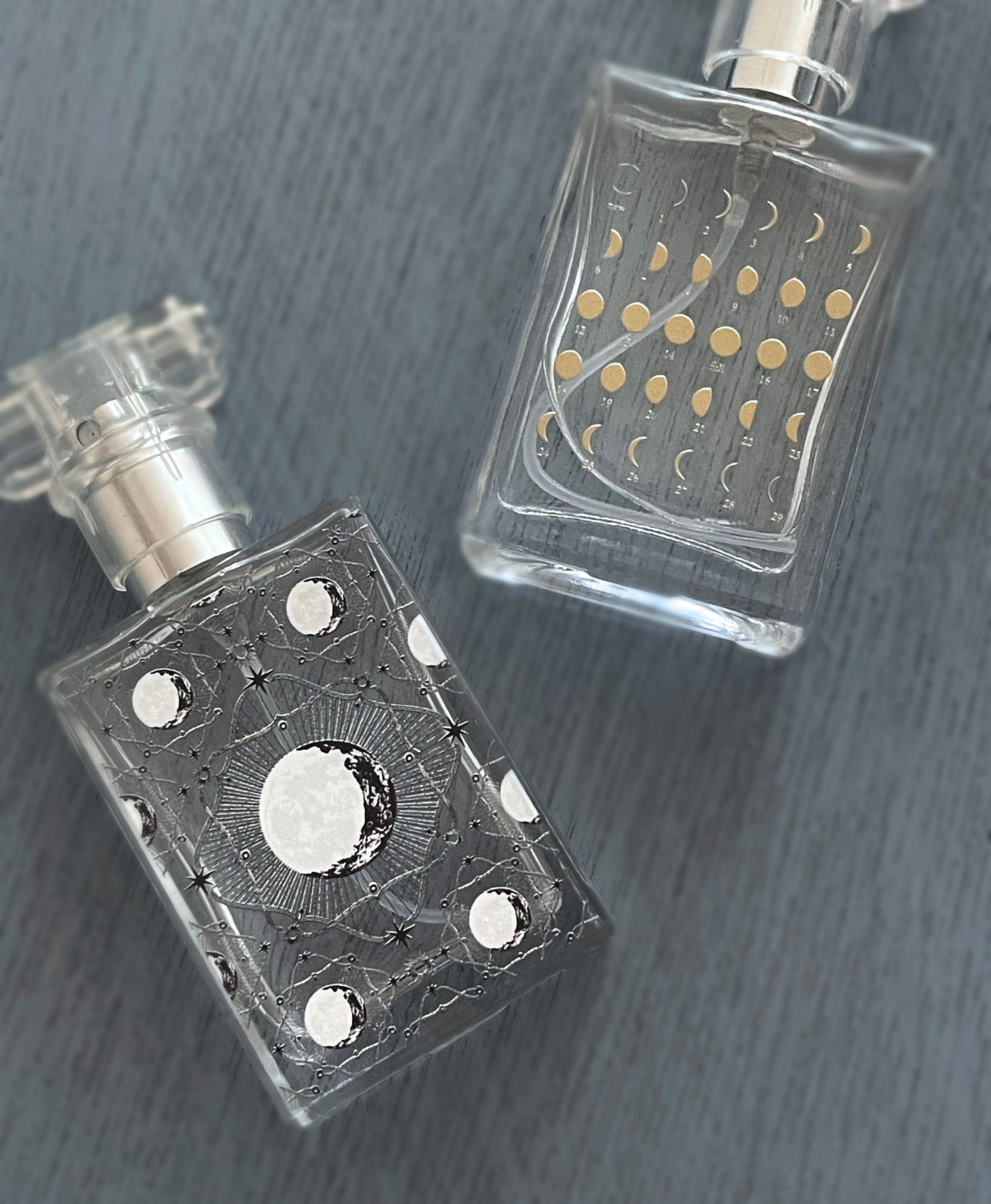 オリジナル香水ボトル【 moon phase/crescent】 – 宙フェス夜市