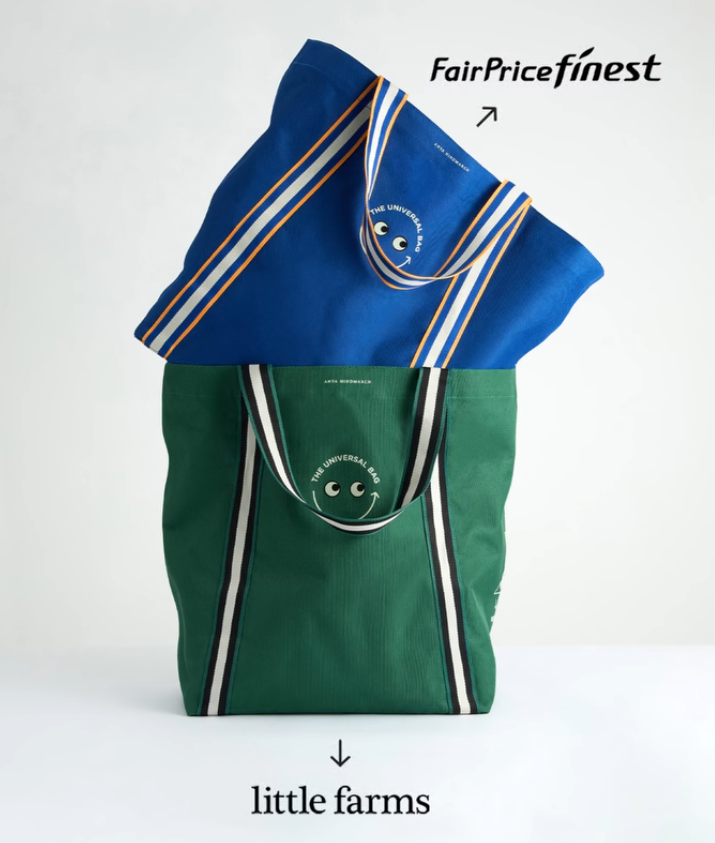 FairPrice Finest and Anya Hindmarch partner to spice up