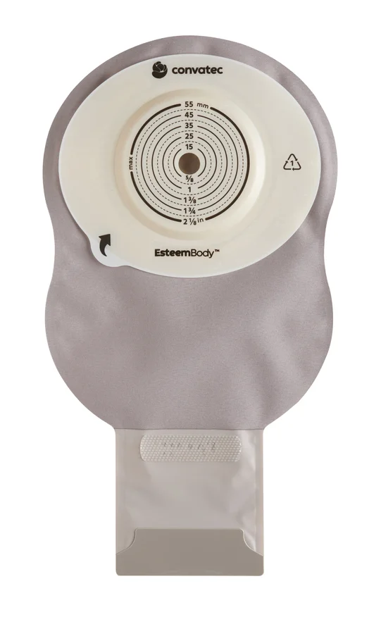 Esteem Body™ Soft Convex One-Piece Drainable Pouch