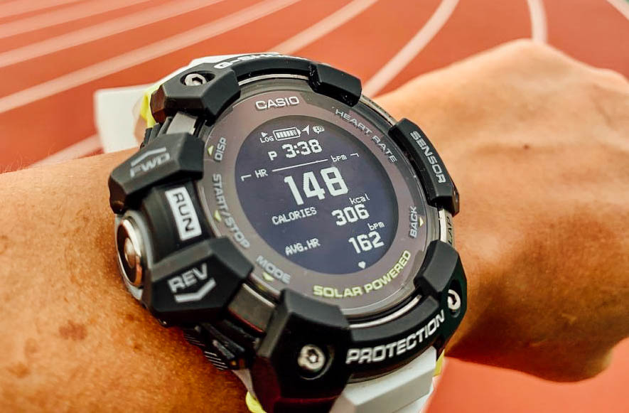 G-SHOCKがランニングウォッチになった！ 心拍計&GPS搭載の『GBD-H1000