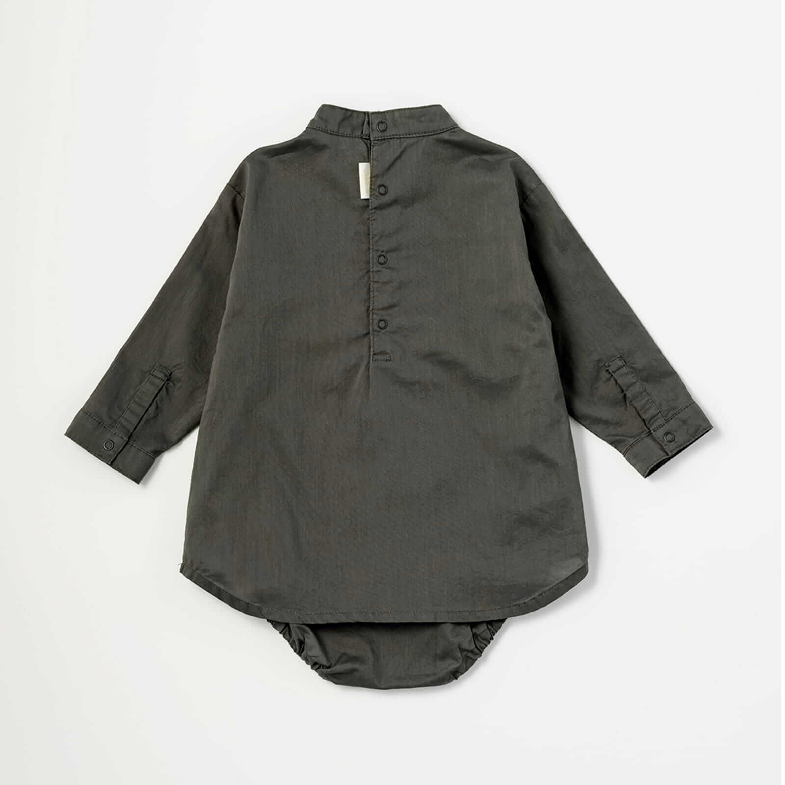 bodysuits 6 scarf charcoal | ギフト・スタイ・出産祝いのMARLMARL