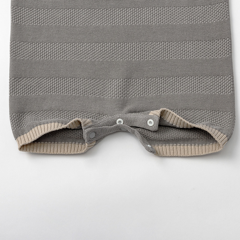 knit polo rompers nezu | ギフト・スタイ・出産祝いのMARLMARL