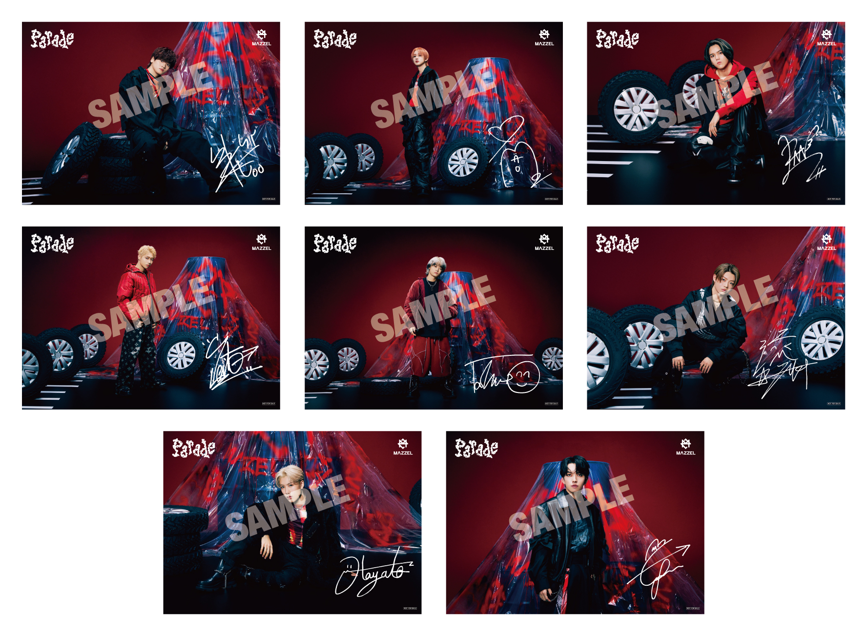 り*ん様 Parade 特典缶バッジ EIKI MAZZEL MAZZEL 1st Album「Parade