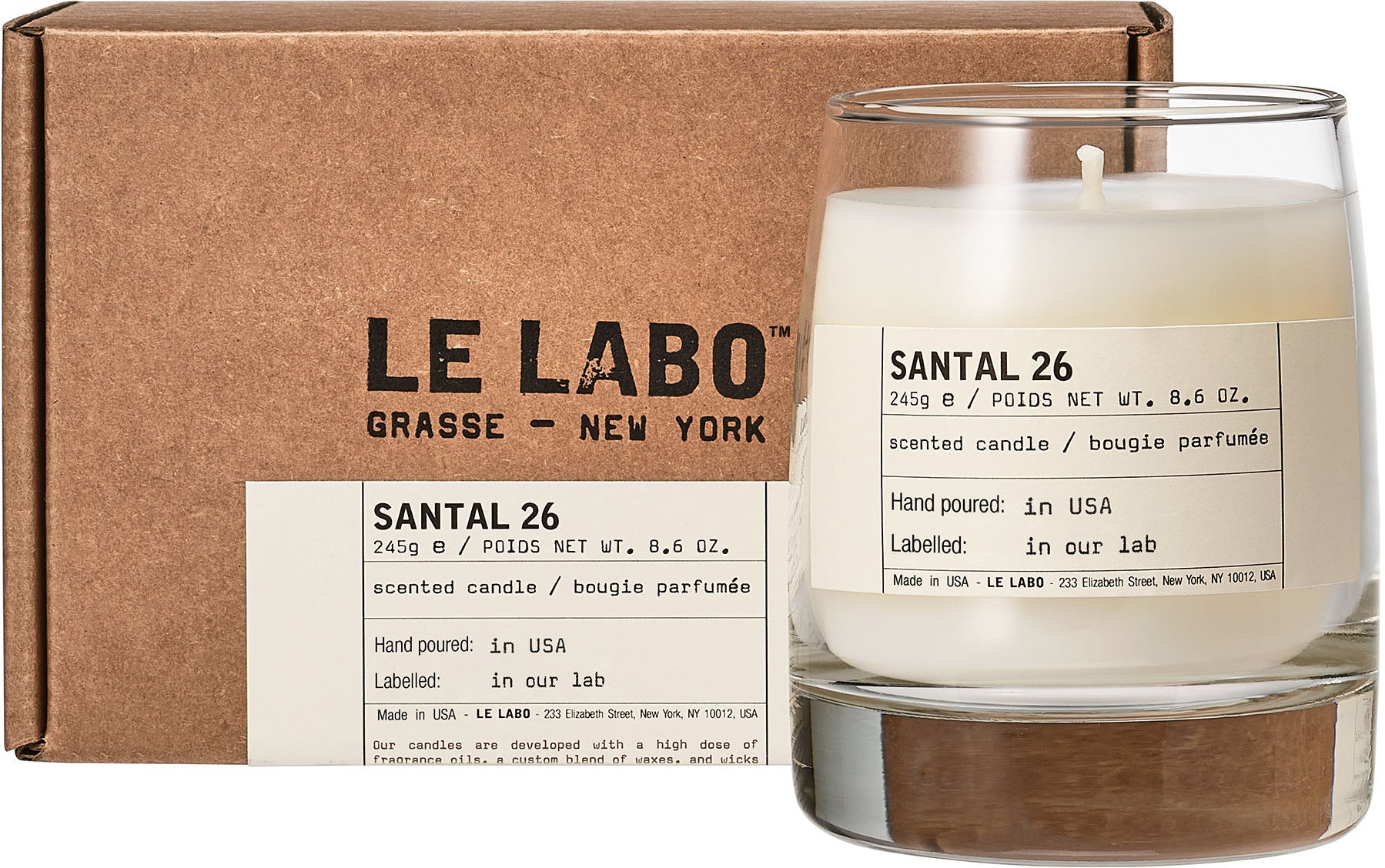 Santal 26 classic candle
