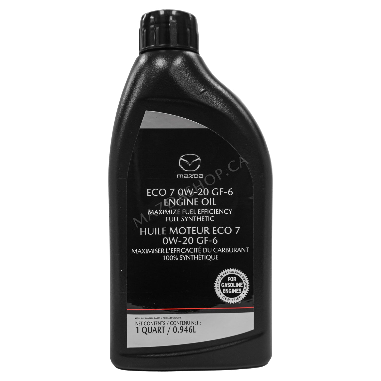 Engine Oil, Full Synthetic (GF-6, ECO 7) | Mazda (SAE 0W-20