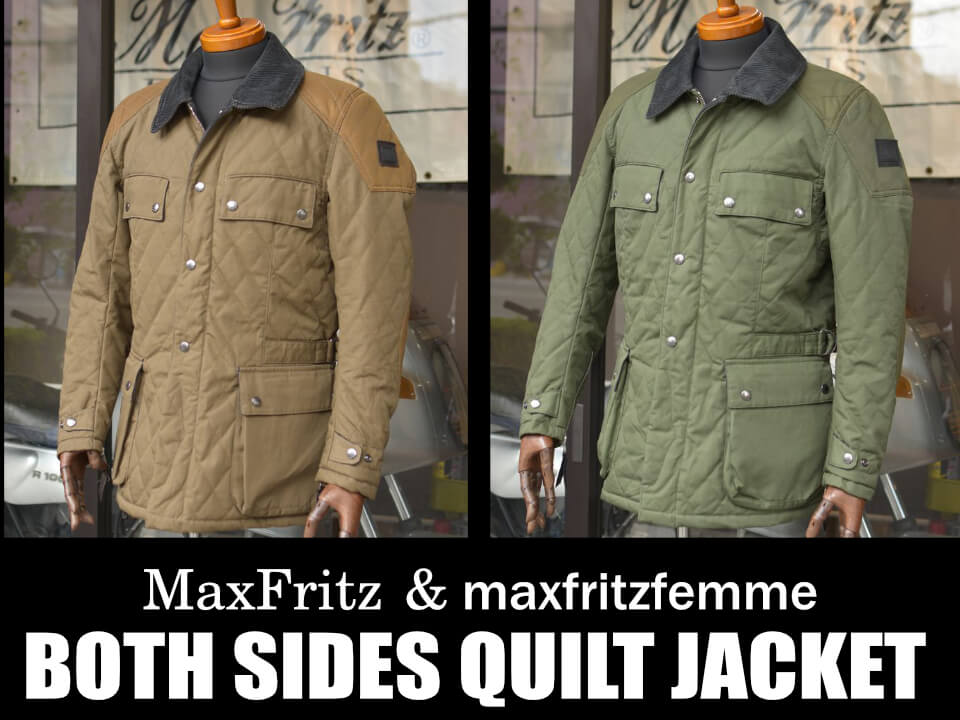 ボスサイドキルトジャケット入荷しました！ | マックスフリッツ神戸