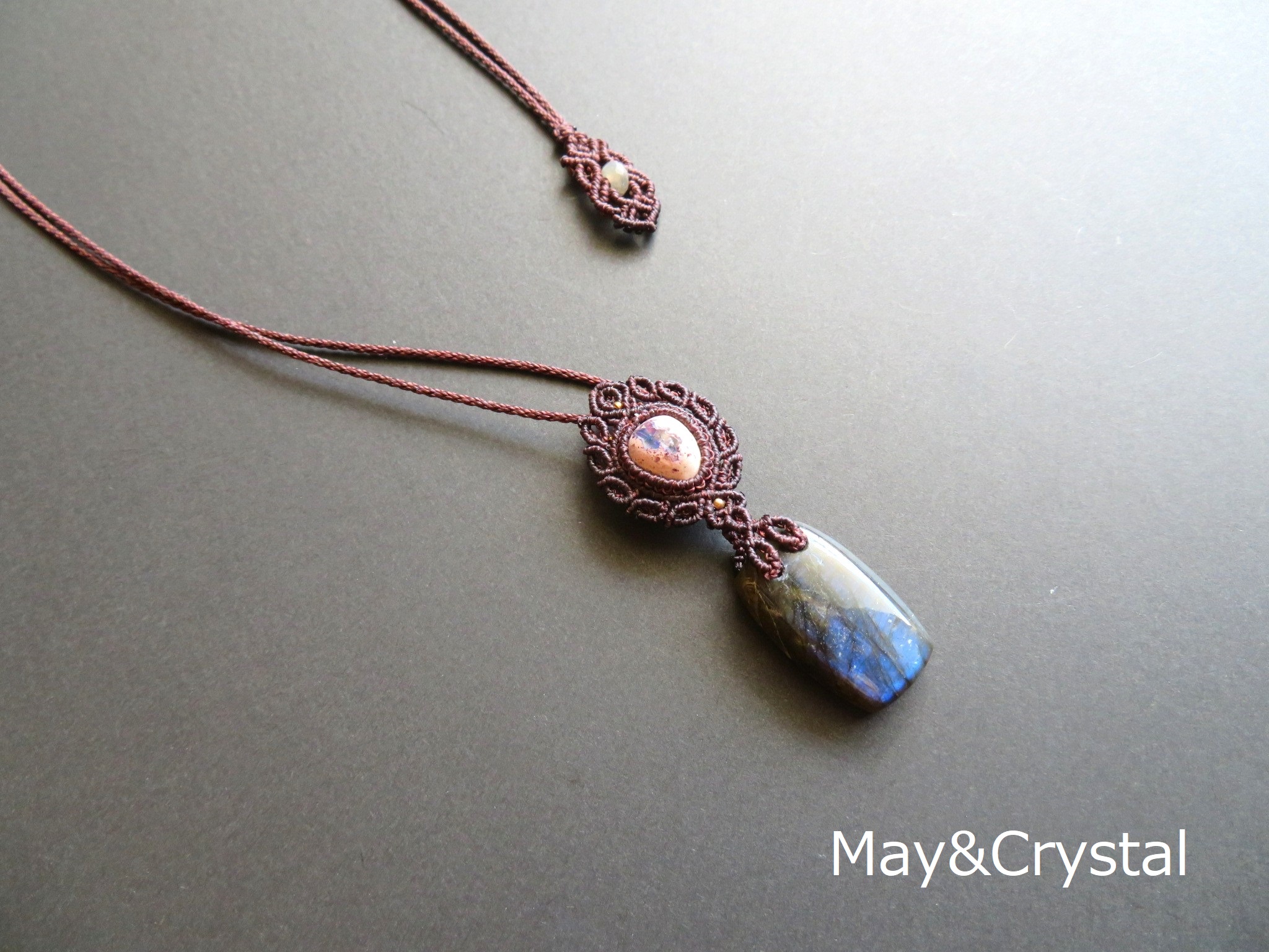 カンテラオパール＆ラブラドライト | May&Crystal