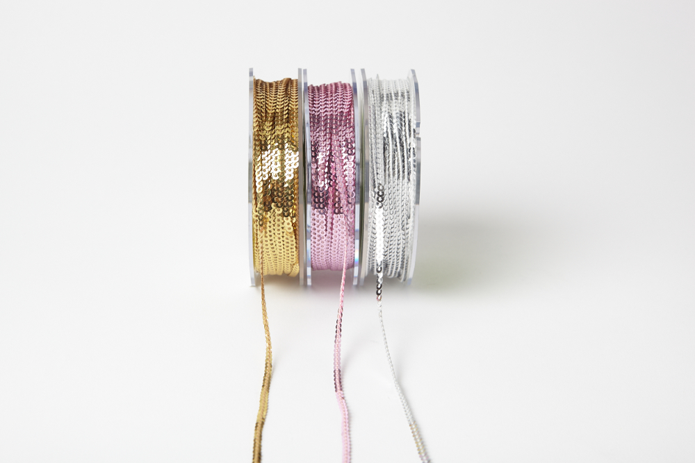 Sequin Ribbon Strand - 1/8