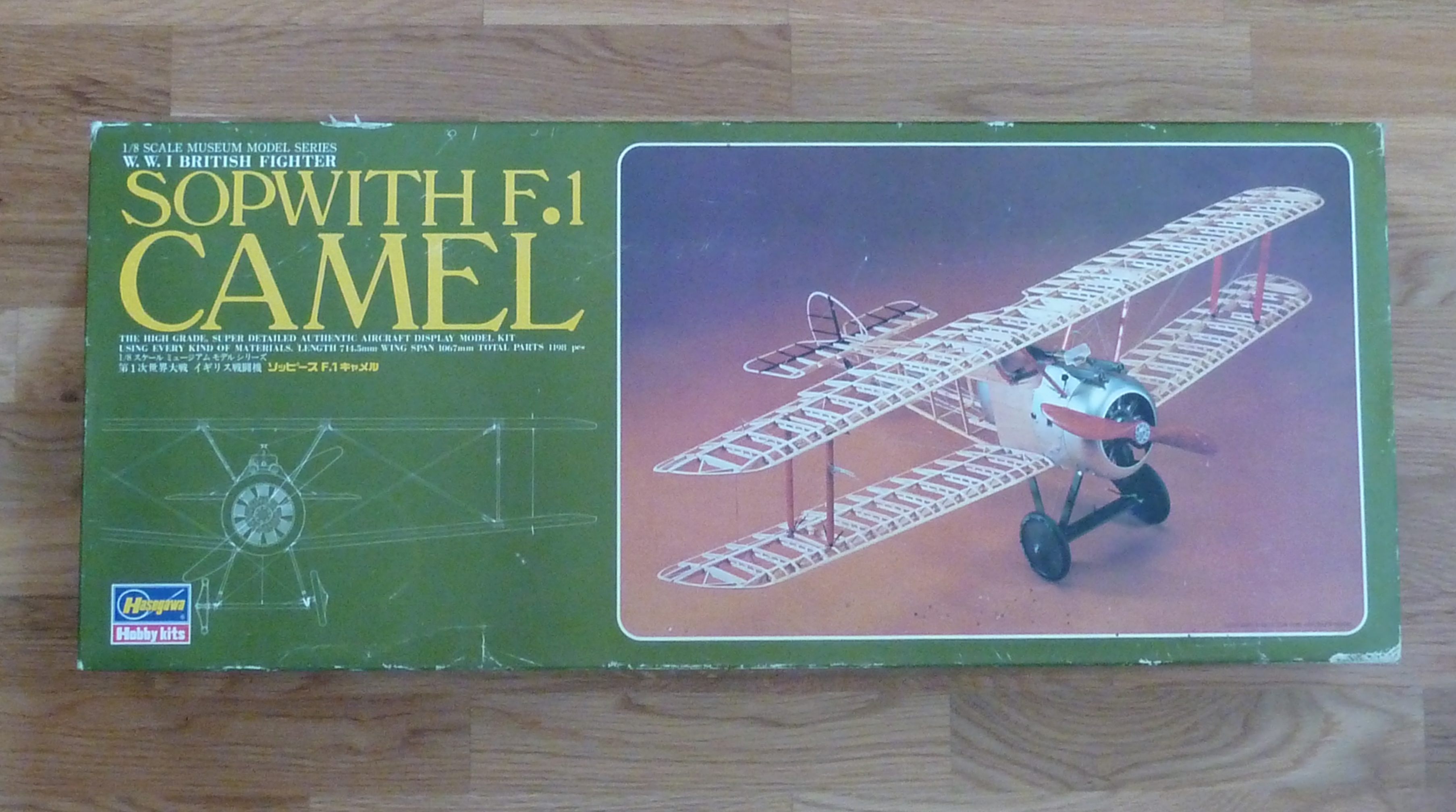 Sopwith Camel F1 – Hasegawa 1:8 | MBIQ Models