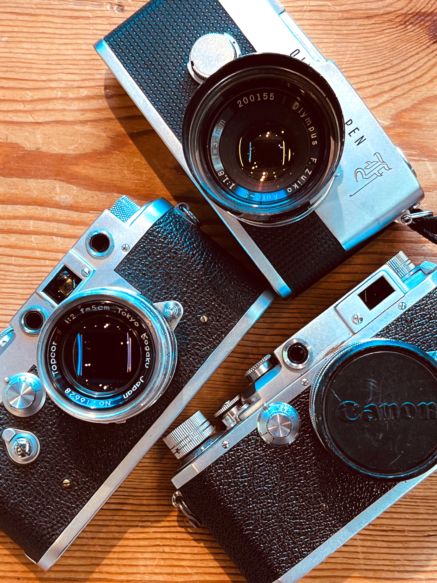 レトロカメラに触れる｜宮本博文