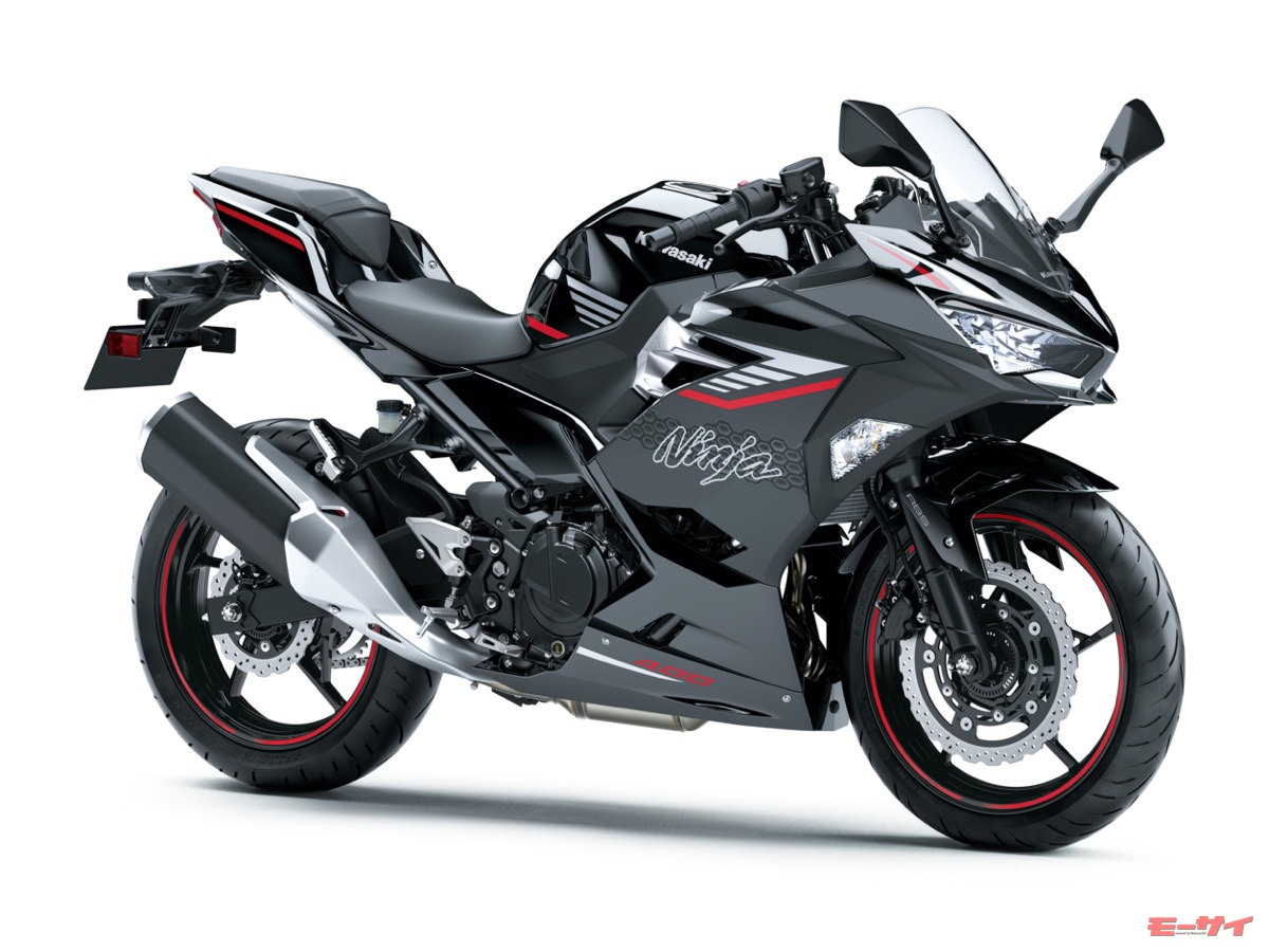 カワサキ「Ninja 400」が2025年モデルでカラー変更！グレー系2色を採用