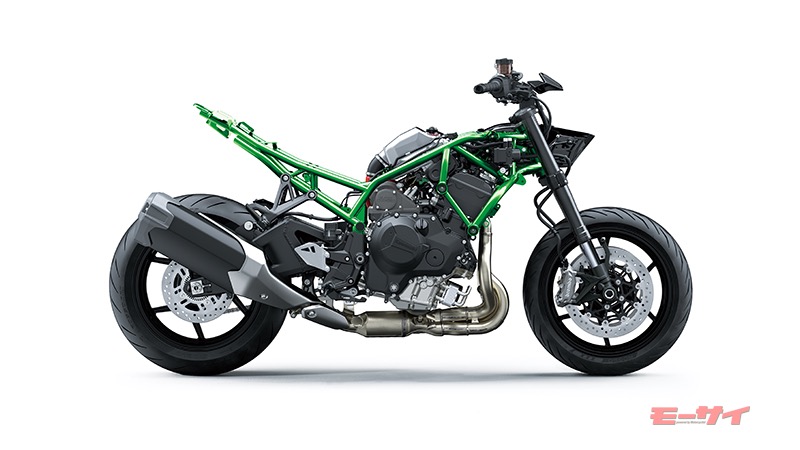 200馬力のスーパーネイキッド カワサキZ H2はニンジャH2のカウルレス版