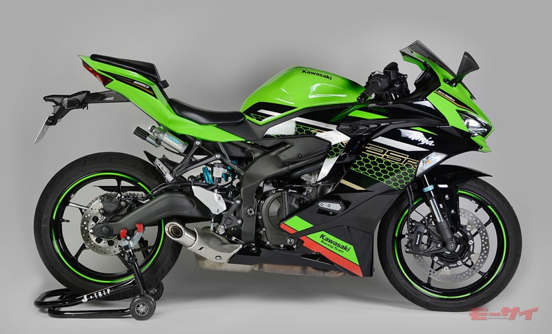 ナイトロンからカワサキ・Ninja ZX-25R用リヤショックアブソーバーが