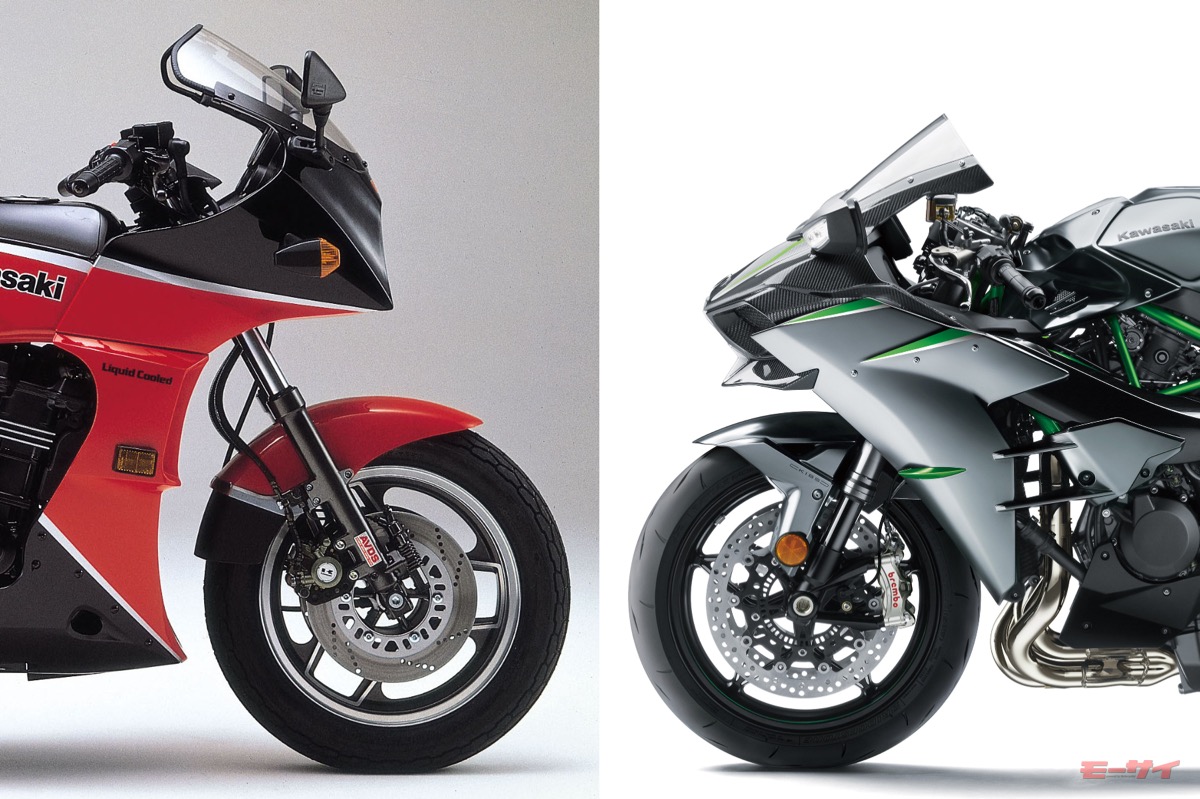 新旧『トップガン』に登場の新旧カワサキ ニンジャ、36年分の進化とは