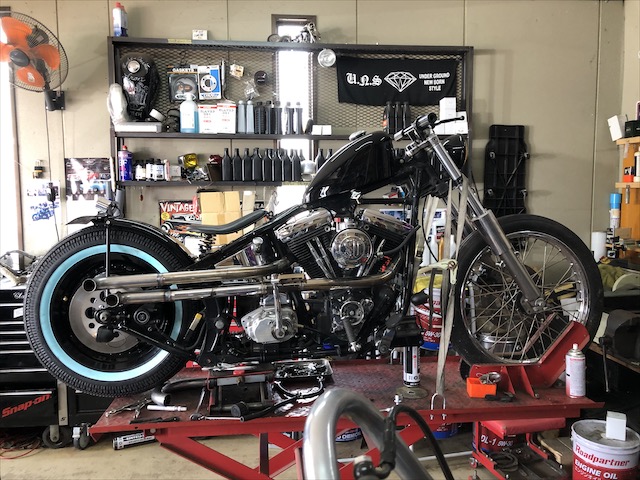 エボリューション ソフテイル マンオフマフラー作成！ショットガン