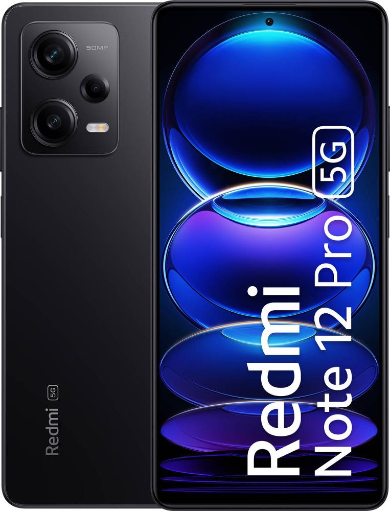 Redmi Note 12 Pro 5G 256 GB Storage Onyx Black (8 GB RAM) Online