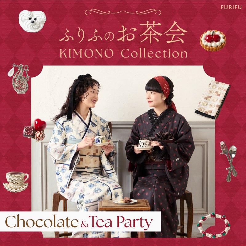 レトロモダンな着物・浴衣通販｜ふりふ公式通販