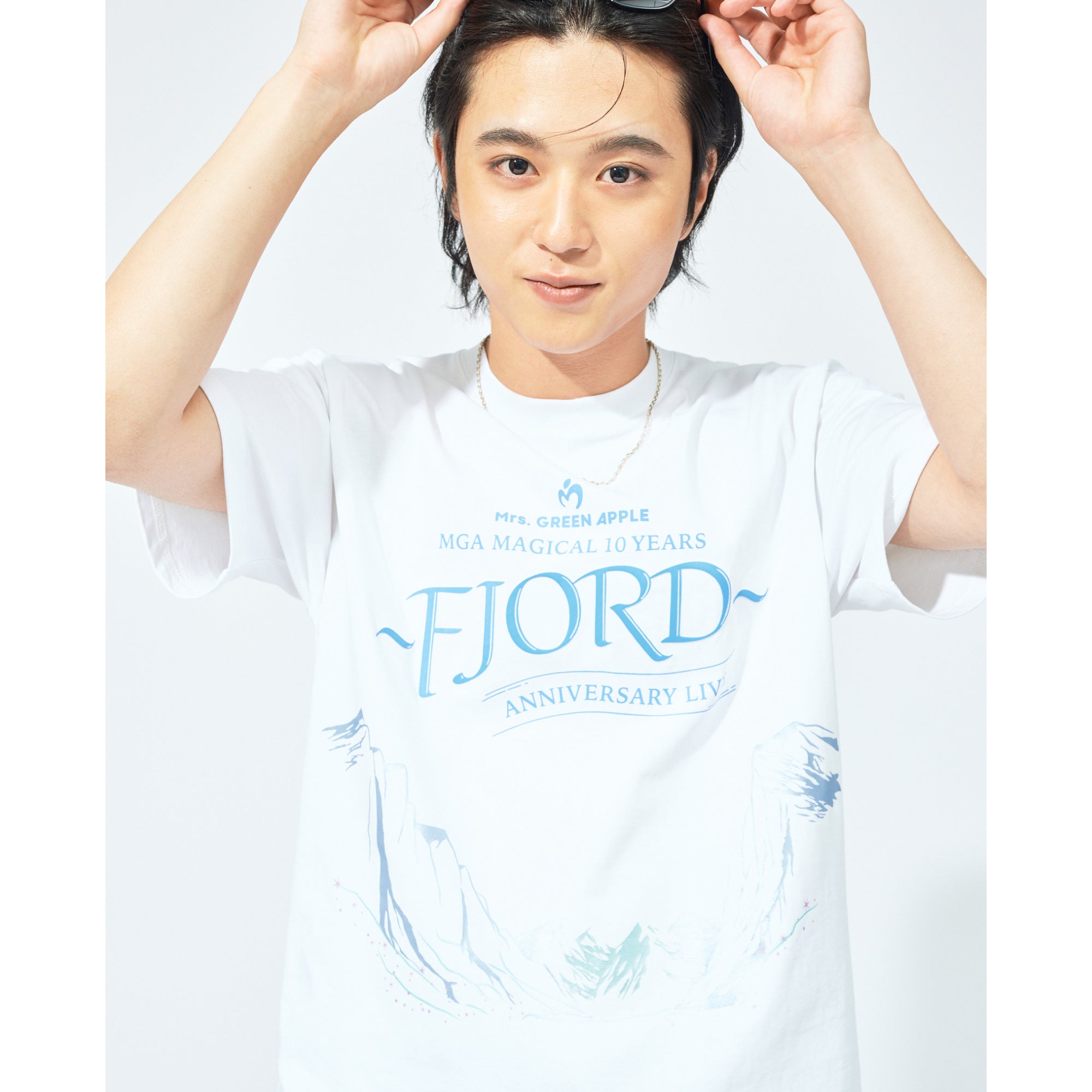 FJORD ロゴTシャツ / ホワイト – Mrs. GREEN APPLE OFFICIAL STORE