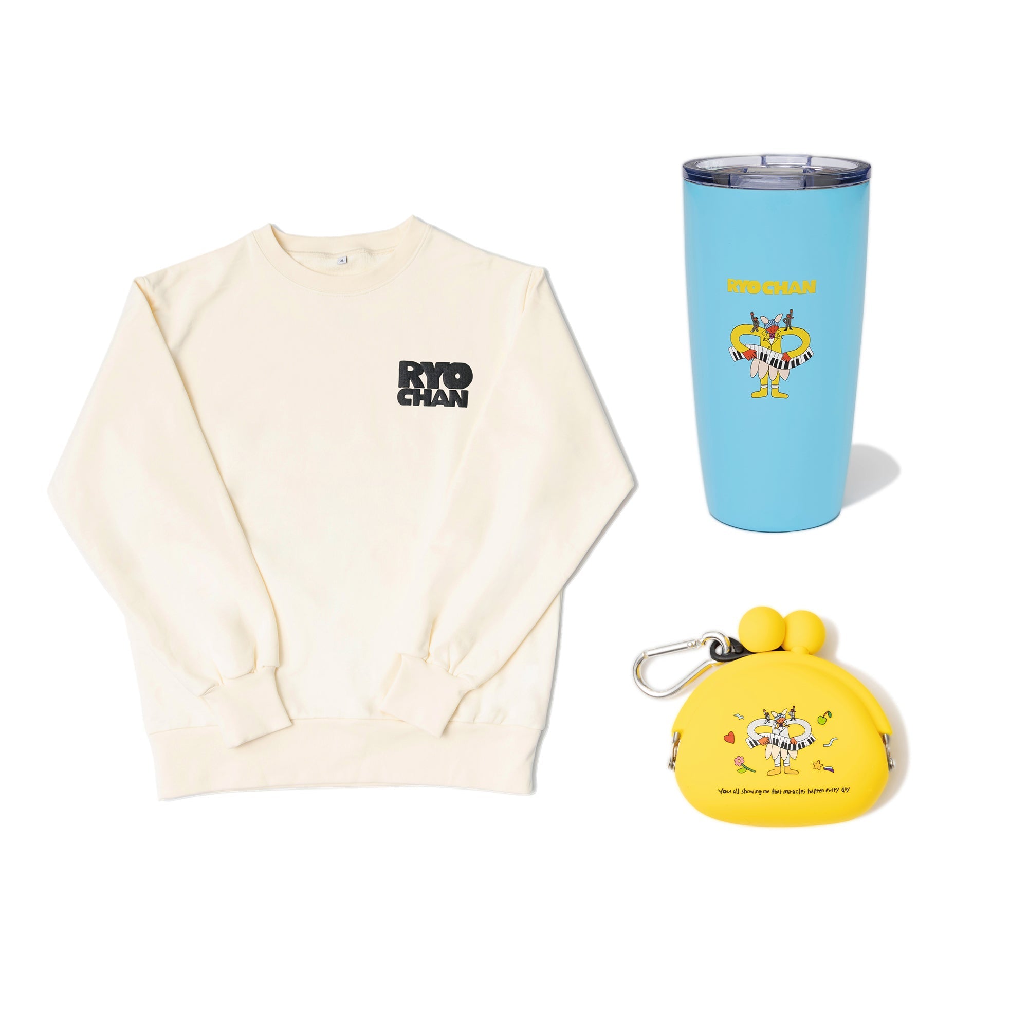 RYOCHAN OMEDETO SPECIAL BOX（TUMBLER / COIN CASE / SWEATSHIRT