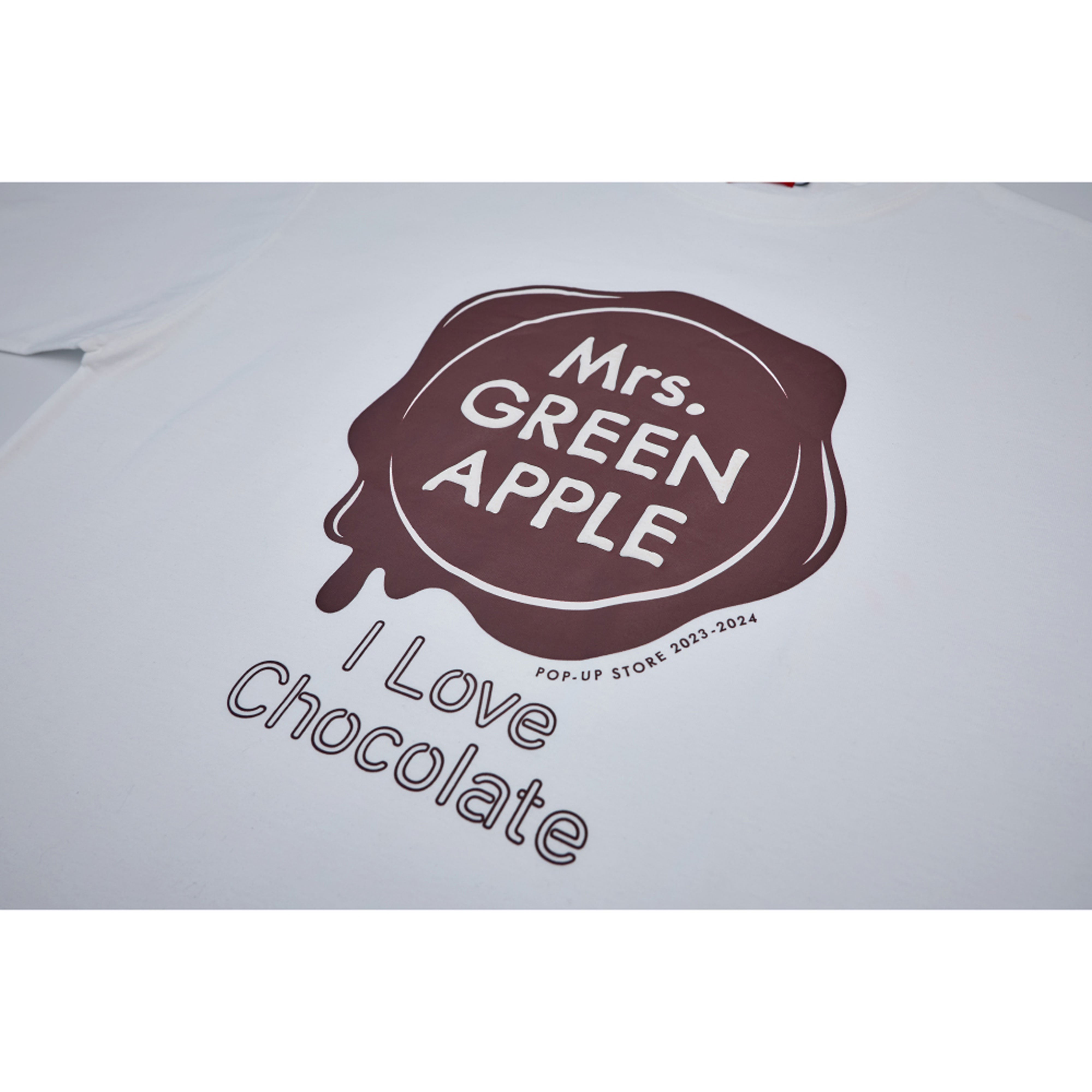 I Love Chocolate T-shirt White – Mrs. GREEN APPLE OFFICIAL STORE