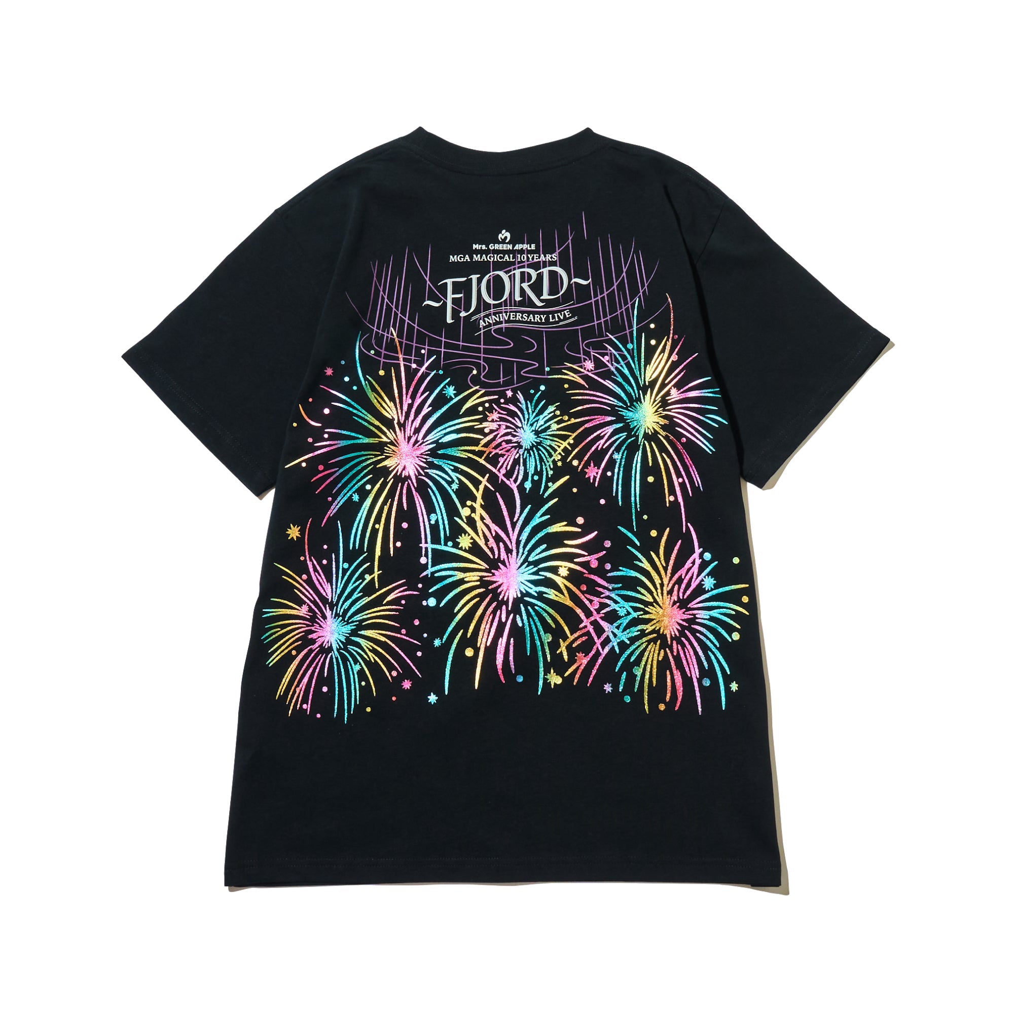 FJORD ロゴTシャツ / ブラック – Mrs. GREEN APPLE OFFICIAL STORE