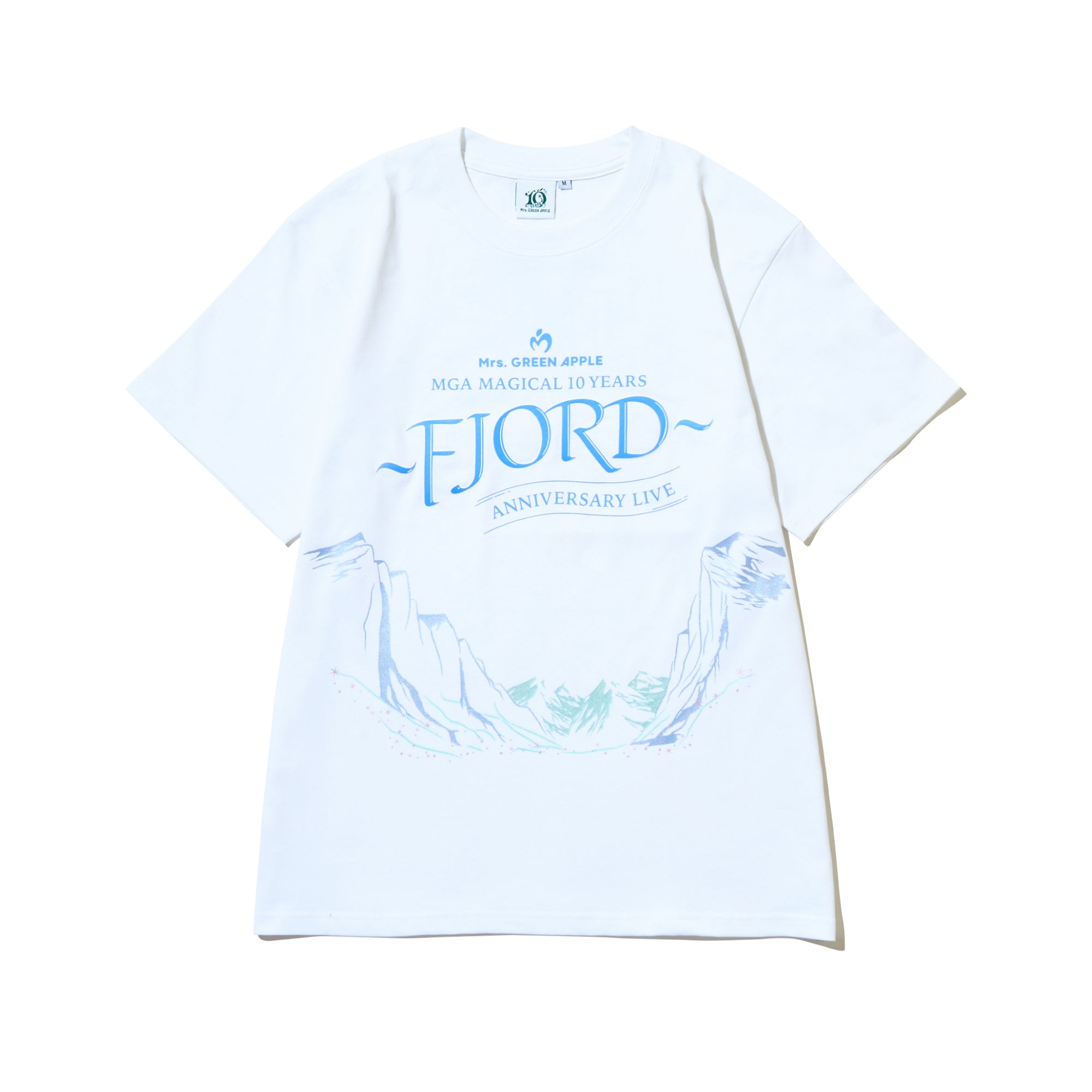 FJORD ロゴTシャツ / ホワイト – Mrs. GREEN APPLE OFFICIAL STORE