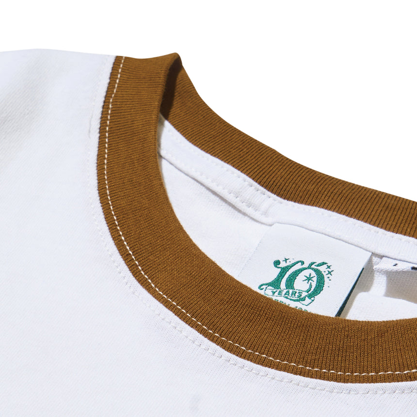 LANDMARK IN HARAJUKU リンガーTシャツ / ブラウン – Mrs. GREEN APPLE