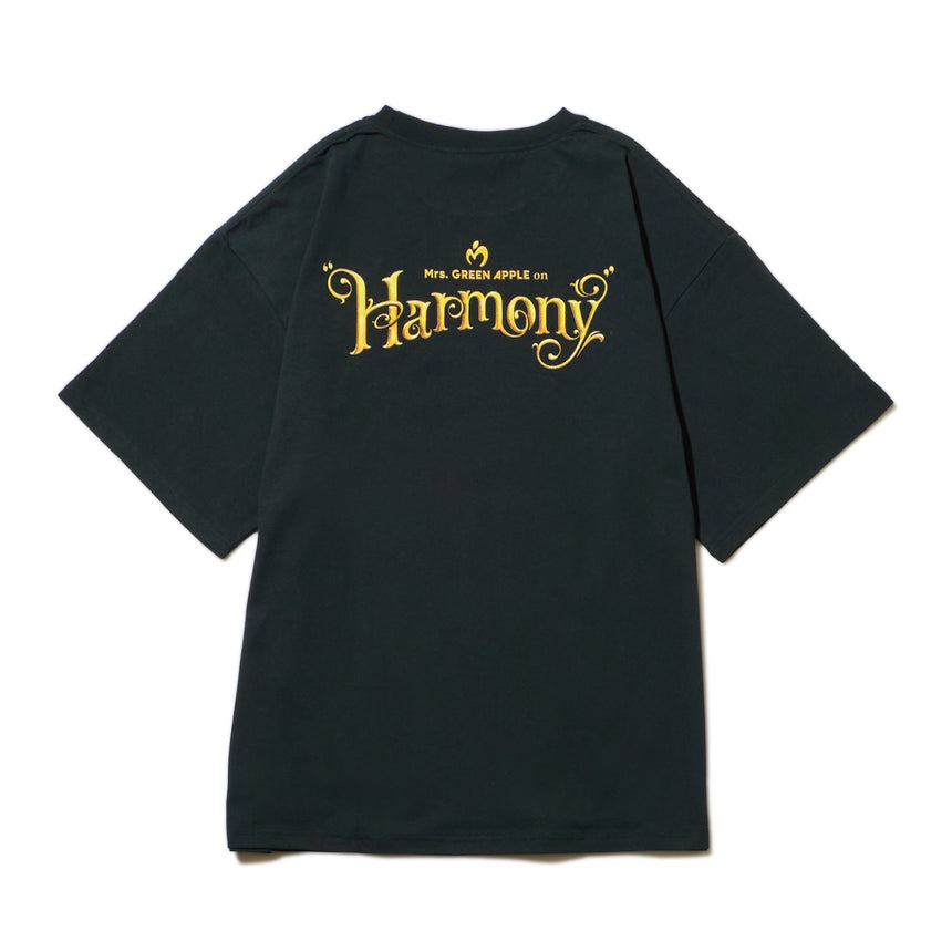 1次受付】MGA on “Harmony” T-shirt / Black＜受付期間：～9/22