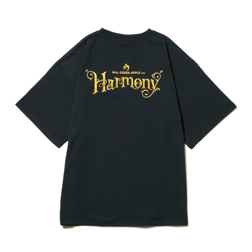 3次受付】MGA on “Harmony” T-shirt / Black＜受付期間：～10/10