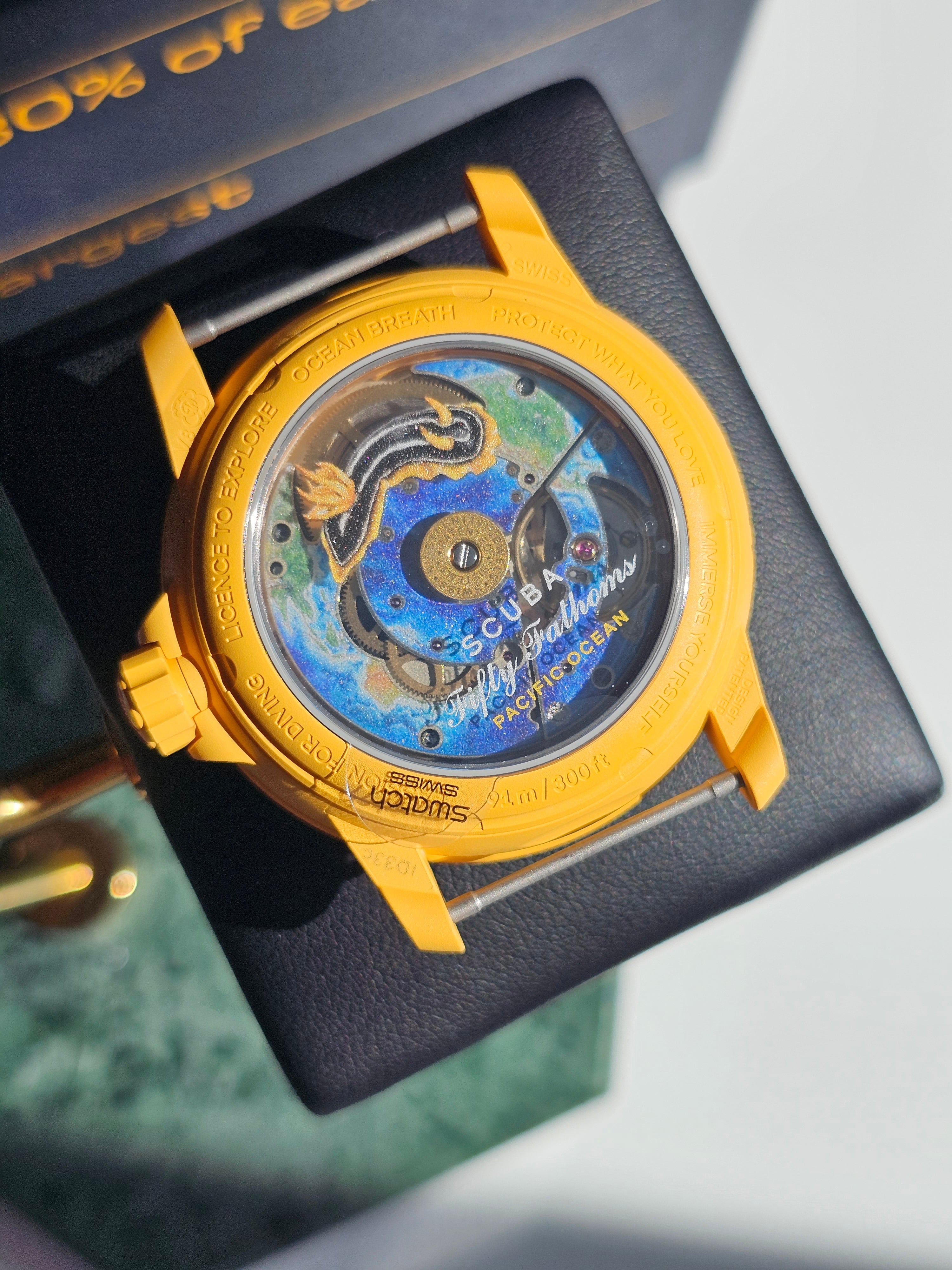 Blancpain X Swatch Fifty Fathoms Scuba Collection: Pacific Ocean