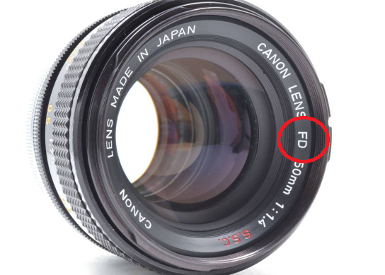 キヤノン】Canonのレンズの種類（FL・FD・NEW FD）の違いと見分け方