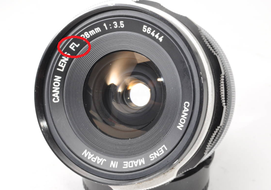 キヤノン】Canonのレンズの種類（FL・FD・NEW FD）の違いと見分け方