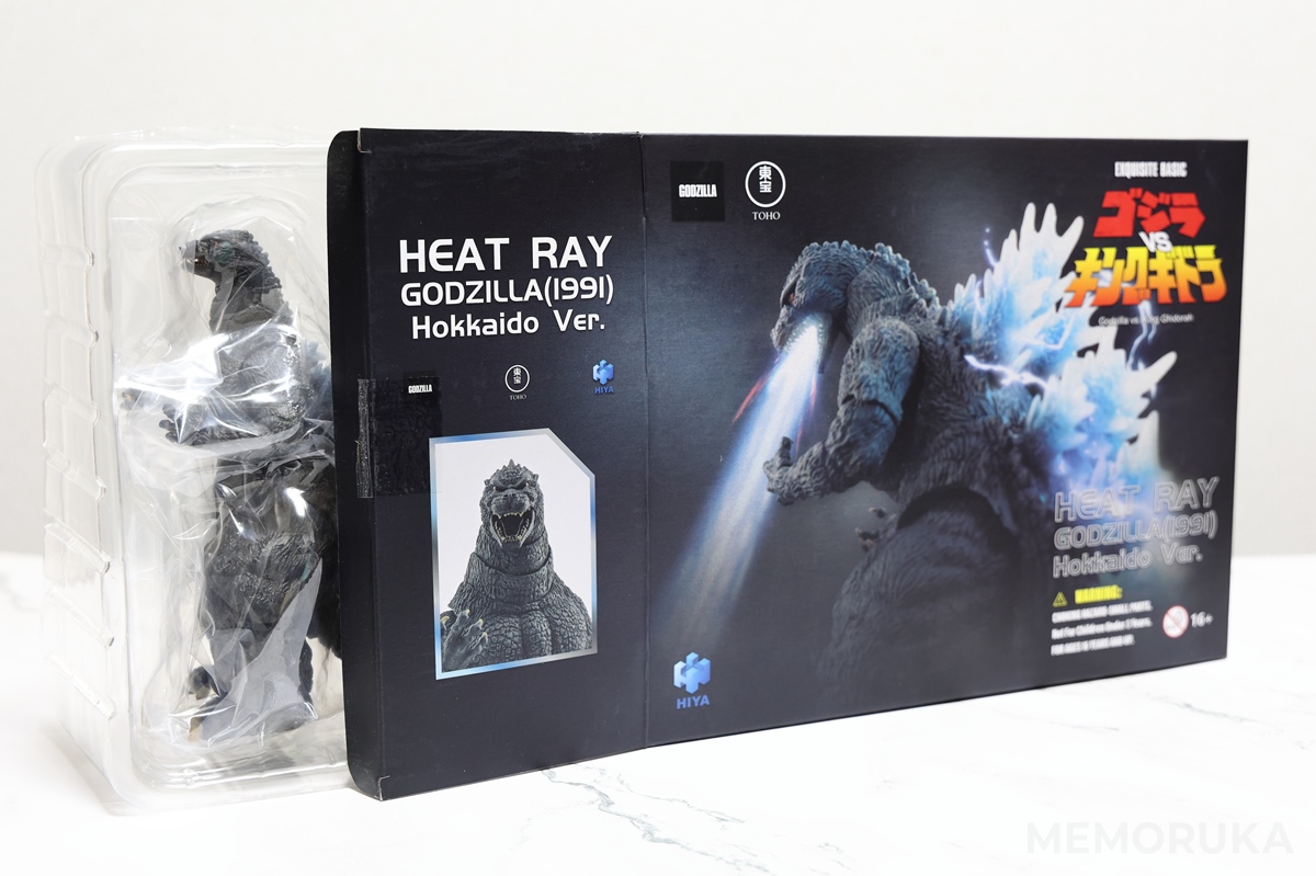 ついにHiya Toys「放射熱線ゴジラ(1991) 北海道Ver.」が到着！まずは