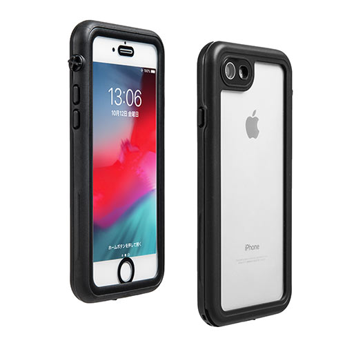 iPhone 8/iPhone 7防水耐衝撃ハードケース IP68 ストラップ付き